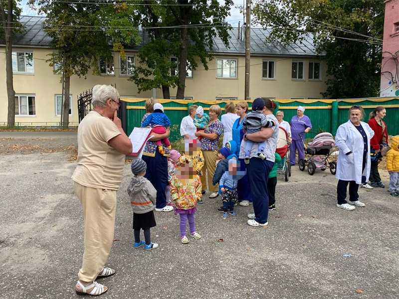 Ежегодно в Доме ребенка проводятся тренировочные эвакуации в случае пожара